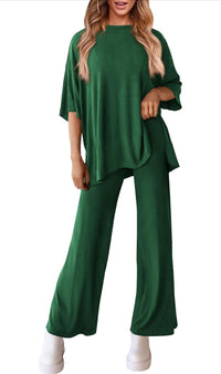 Green Pants Set