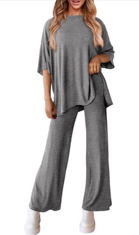 Grey Pants Set